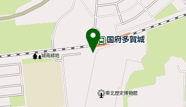 国府多賀城駅南口 タクシー乗り場の地図画像