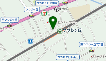 つつじヶ丘駅北口 タクシー乗り場の地図画像