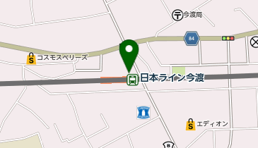 日本ライン今渡駅 タクシー乗り場の地図画像