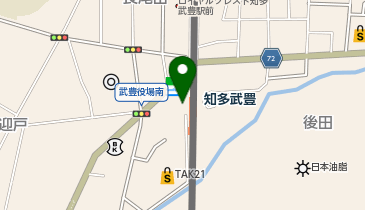 知多武豊駅前名鉄 タクシー乗り場の地図画像