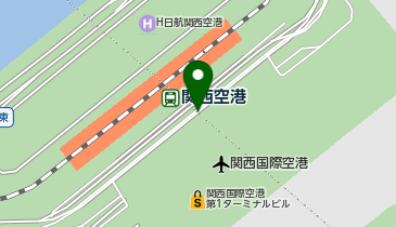 関西国際空港第1ターミナルビル 3番タクシー乗り場(近・遠距離タクシー乗り場)の地図画像
