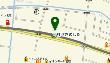 杜せきのした駅 タクシー乗り場の地図画像