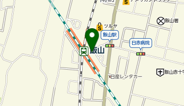 飯山駅千曲川口 タクシー乗り場の地図画像