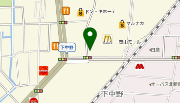 旭タクシー株式会社 岡山モール乗り場の地図画像