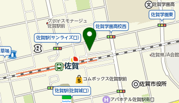 中央タクシー株式会社 バスセンター前のりばの地図画像