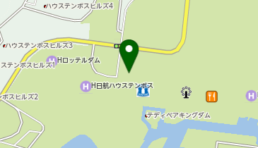ハウステンボス タクシー乗り場の地図画像
