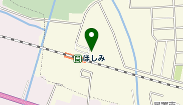 ほしみ駅北口 タクシー乗り場の地図画像