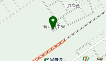 岩見沢駅北口 タクシー乗り場の地図画像