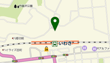 いわき駅北口 タクシー乗り場の地図画像