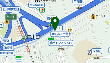 カーサ元町前タクシー乗り場の地図画像