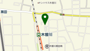 木曽川駅東口 タクシー乗り場の地図画像