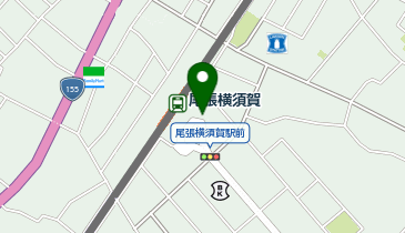 尾張横須賀駅 タクシー乗り場の地図画像