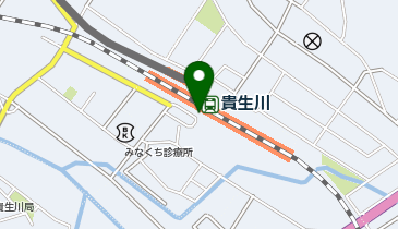 貴生川駅南口 タクシー乗り場の地図画像