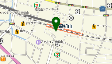 福知山駅南口 タクシー乗り場の地図画像