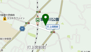 寝屋川公園駅 タクシー乗り場の地図画像