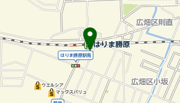 はりま勝原駅 タクシー乗り場の地図画像