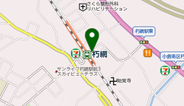 朽網駅空港口 タクシー乗り場の地図画像