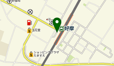 好摩駅西口 タクシー乗り場の地図画像