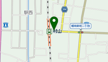 村山駅東口 タクシー乗り場の地図画像