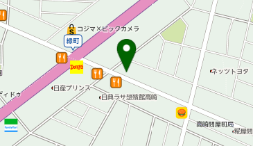 上信ハイヤー株式会社 問屋町のりばの地図画像