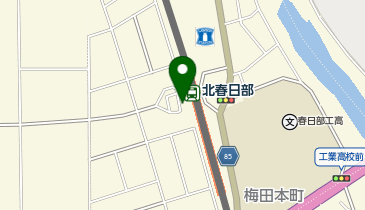 北春日部駅 タクシー乗り場の地図画像