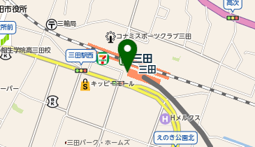 三田駅南口 タクシー乗り場の地図画像