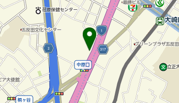 TOCビル タクシー乗り場の地図画像