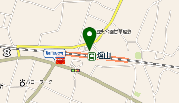 塩山駅北口 タクシー乗り場の地図画像