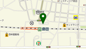 島田駅北口 タクシー乗り場の地図画像