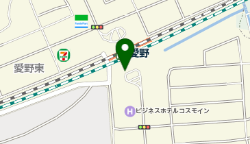 愛野駅南口 タクシー乗り場の地図画像