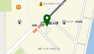 金城ふ頭駅 タクシー乗り場の地図画像