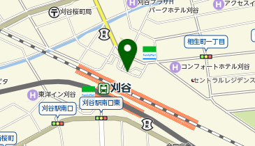 刈谷駅北口 タクシー乗り場の地図画像