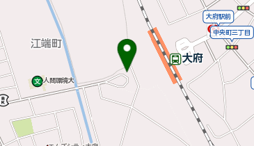 大府駅西口 タクシー乗り場の地図画像