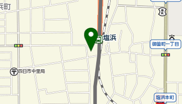 塩浜駅西口 タクシー乗り場の地図画像