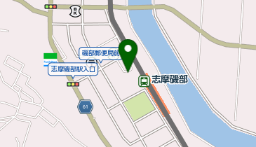 志摩磯部駅 タクシー乗り場の地図画像