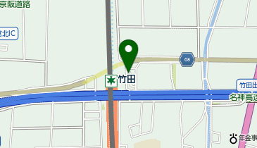 竹田駅東口 タクシー乗り場の地図画像