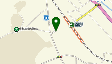 園部駅西口 タクシー乗り場の地図画像