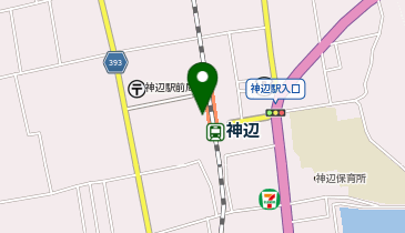 神辺駅西口 タクシー乗り場の地図画像