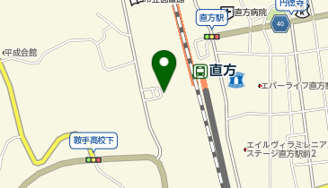 直方駅西口 タクシー乗り場の地図画像