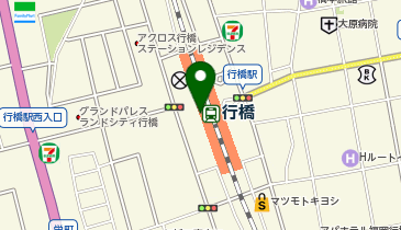 行橋駅西口 タクシー乗り場の地図画像
