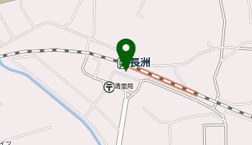 長洲駅南口 タクシー乗り場の地図画像