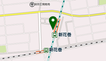 新花巻駅 タクシー乗り場の地図画像