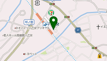 八乙女駅 タクシー乗り場の地図画像