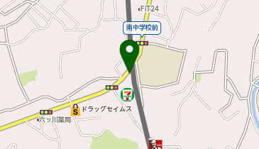 弘明寺口 タクシー乗り場の地図画像