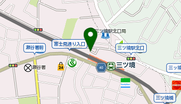 三ツ境駅 タクシー乗り場の地図画像