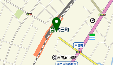六日町駅 タクシー乗り場の地図画像