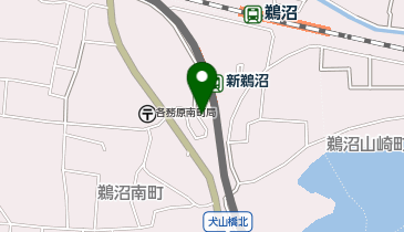 新鵜沼駅 タクシー乗り場の地図画像