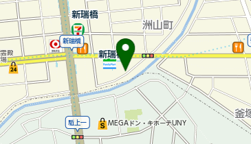 新瑞橋駅 タクシー乗り場の地図画像