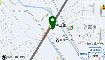 摂津市駅 タクシー乗り場の地図画像