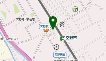 交野市駅 タクシー乗り場の地図画像